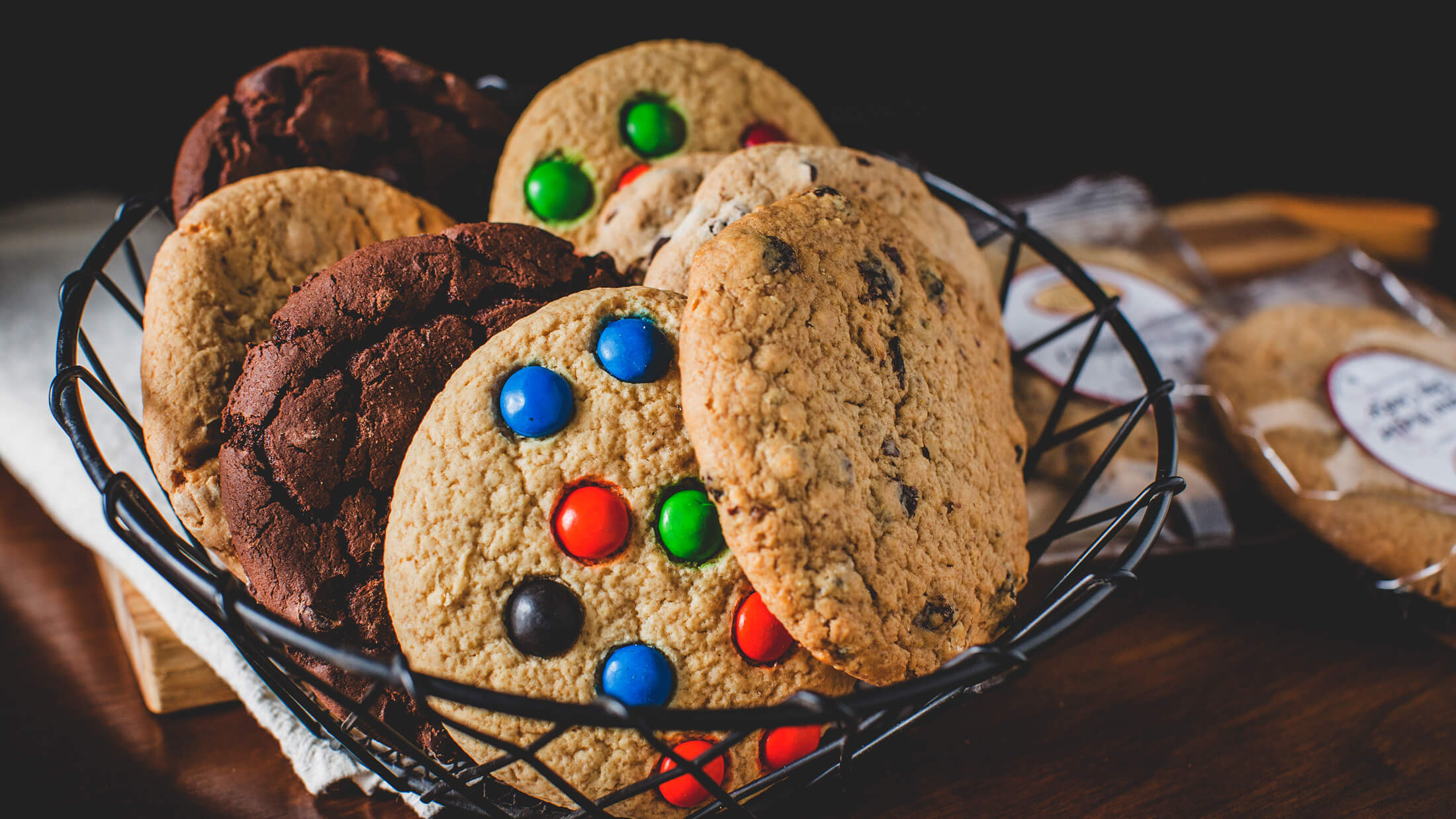 Boston Baking Cookie Basket