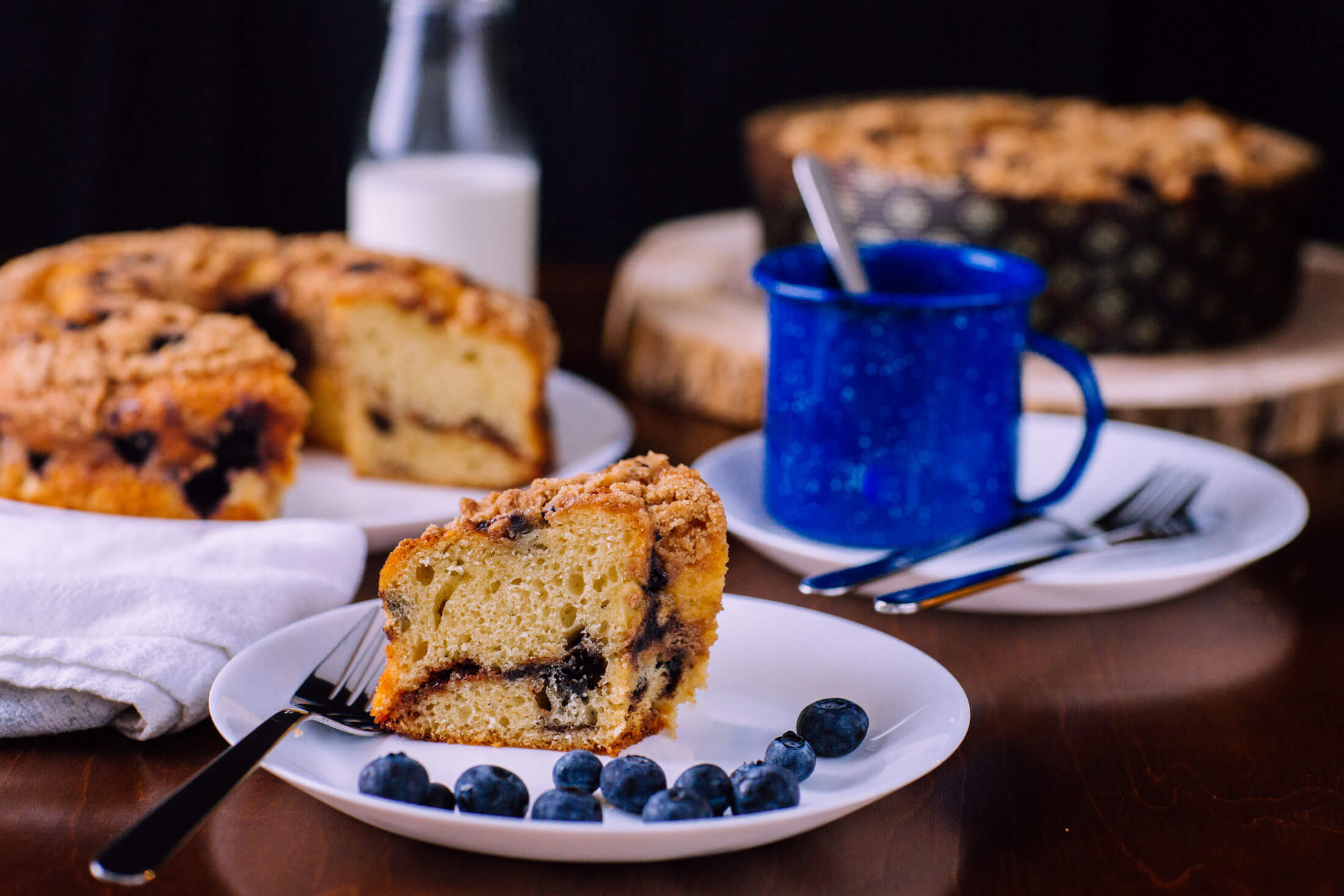 Boston Baking Blueberry Coffee Cake