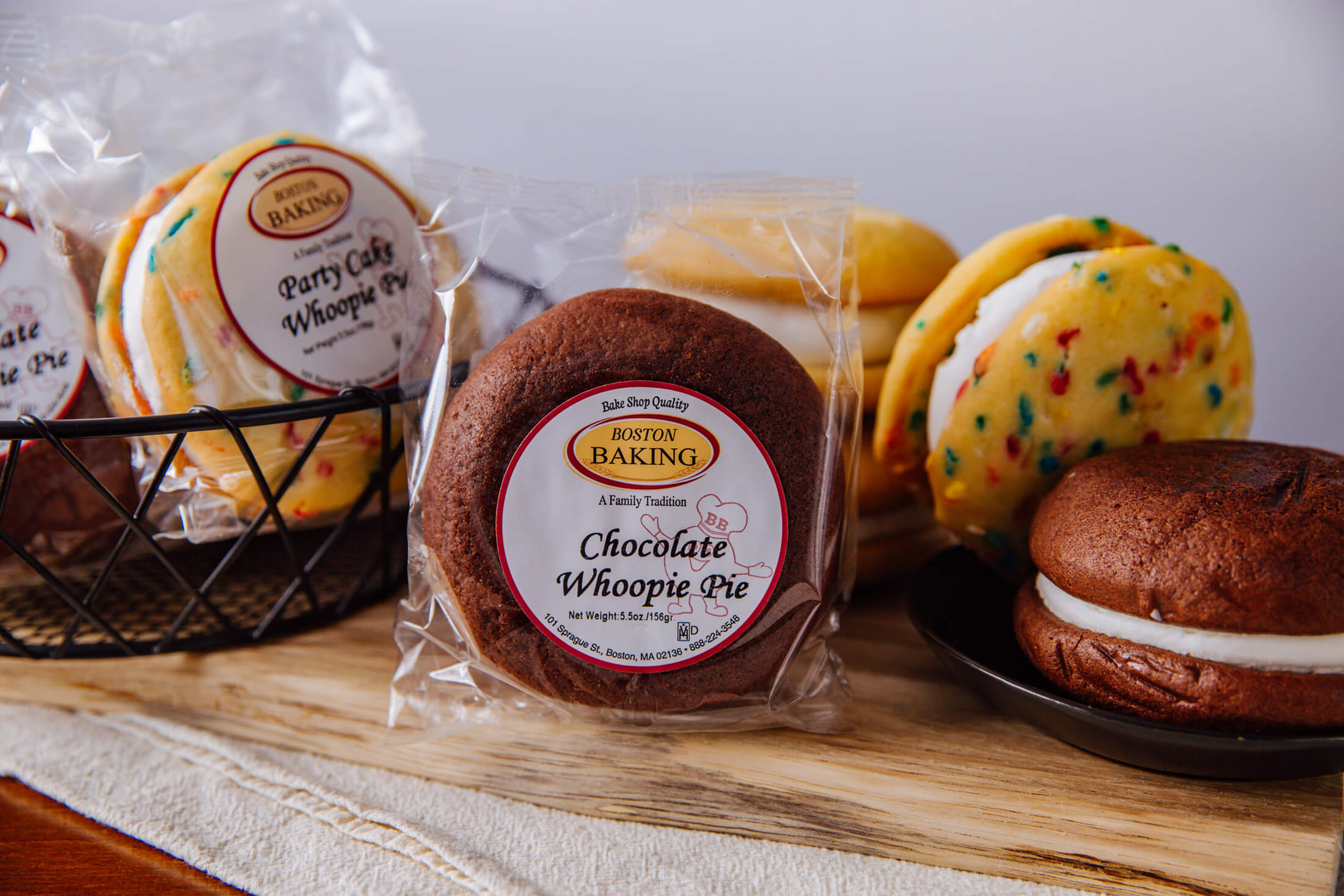 Boston Baking individually wrapped whoopie pies