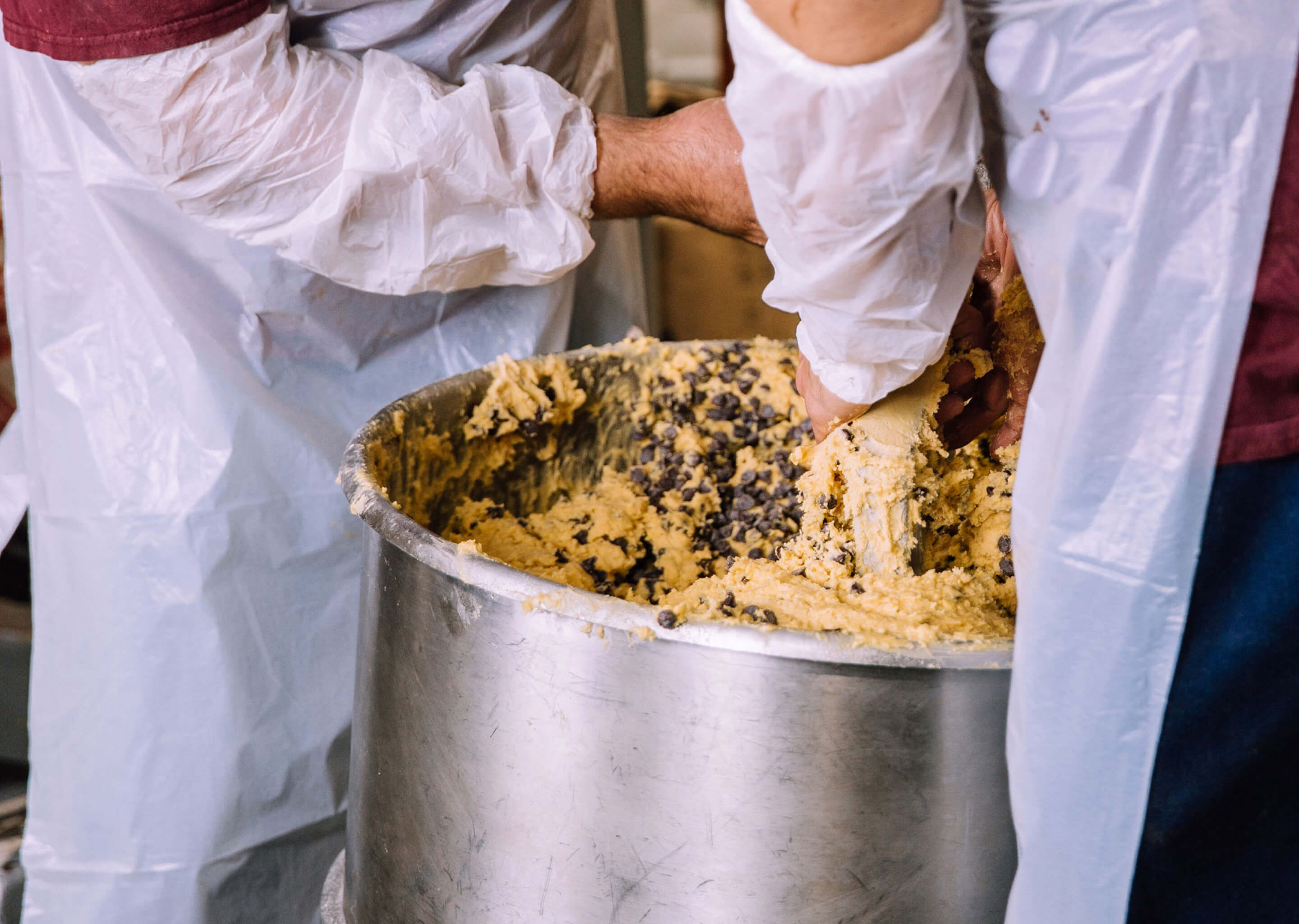 A photo of Boston Baking's food service capabilities